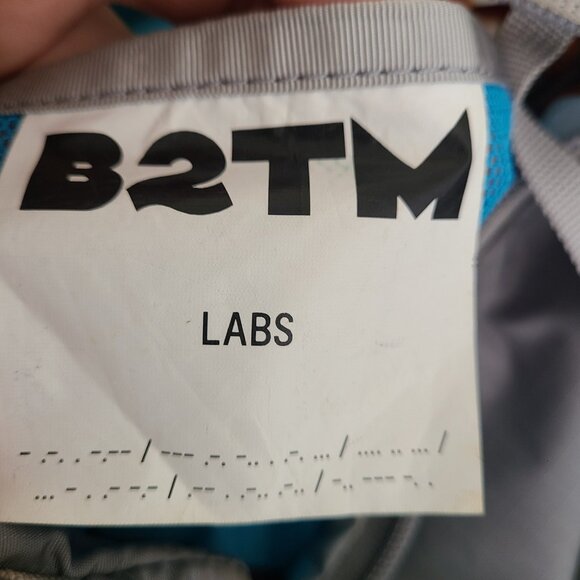 Baboon to the Moon Crescent Crossbody Bag Gray Blue - Picture 5 of 8